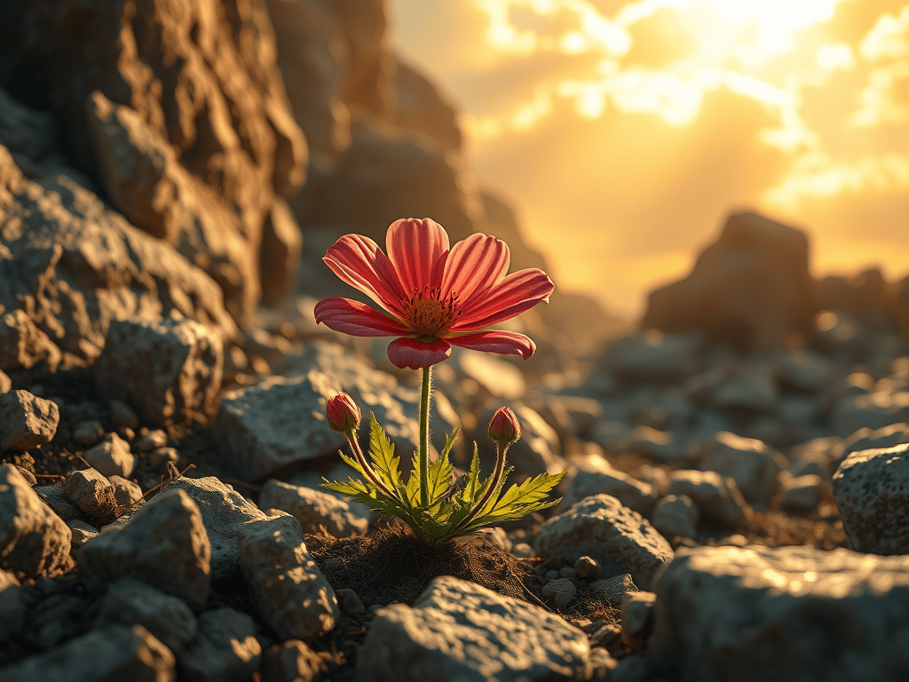 كزهرة بريّة