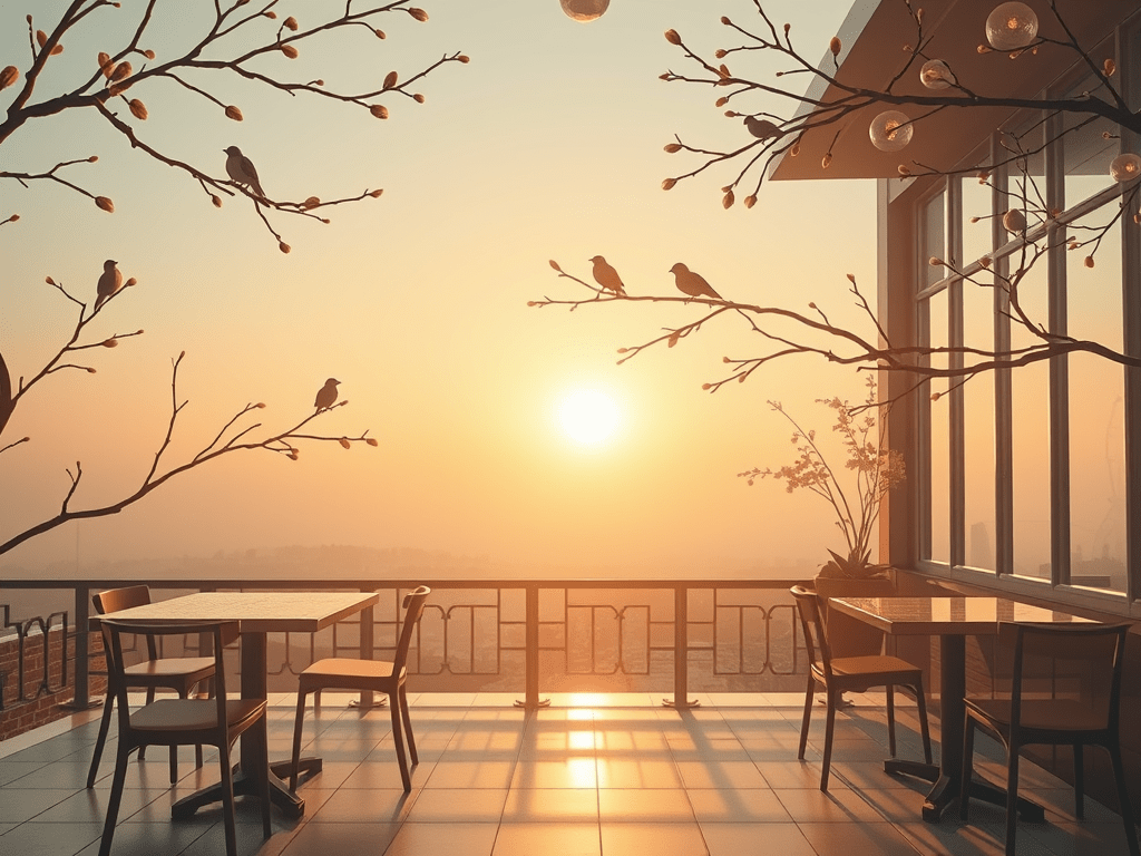 أُمنيةُ صباحٍ هادئ