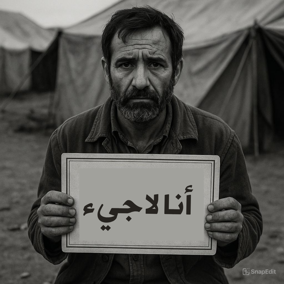 أنا لاجئ