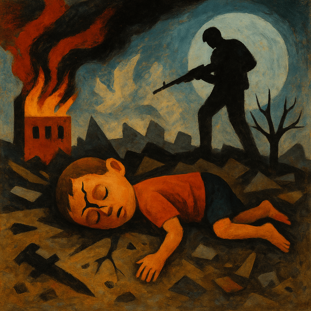 في مكانٍ ما على هذا الكوكب، تُغتال الطفولةُ مراراً، لا بفعل الزمن ولا بسبب القدر، بل بأصابع بشرٍ قرّرت أن تُجهز على كل ما هو بسيط، وعذب. في غزة، لا تموت الأحلام بسبب الخوف، بل تموت قبل أن تُولد. في غزة، يُقتل الأطفال كهواية، كأنّ الأمر لعبة، أو تسلية لمن سقط من أن يكون انساناً إلى هاوية الوحشية.