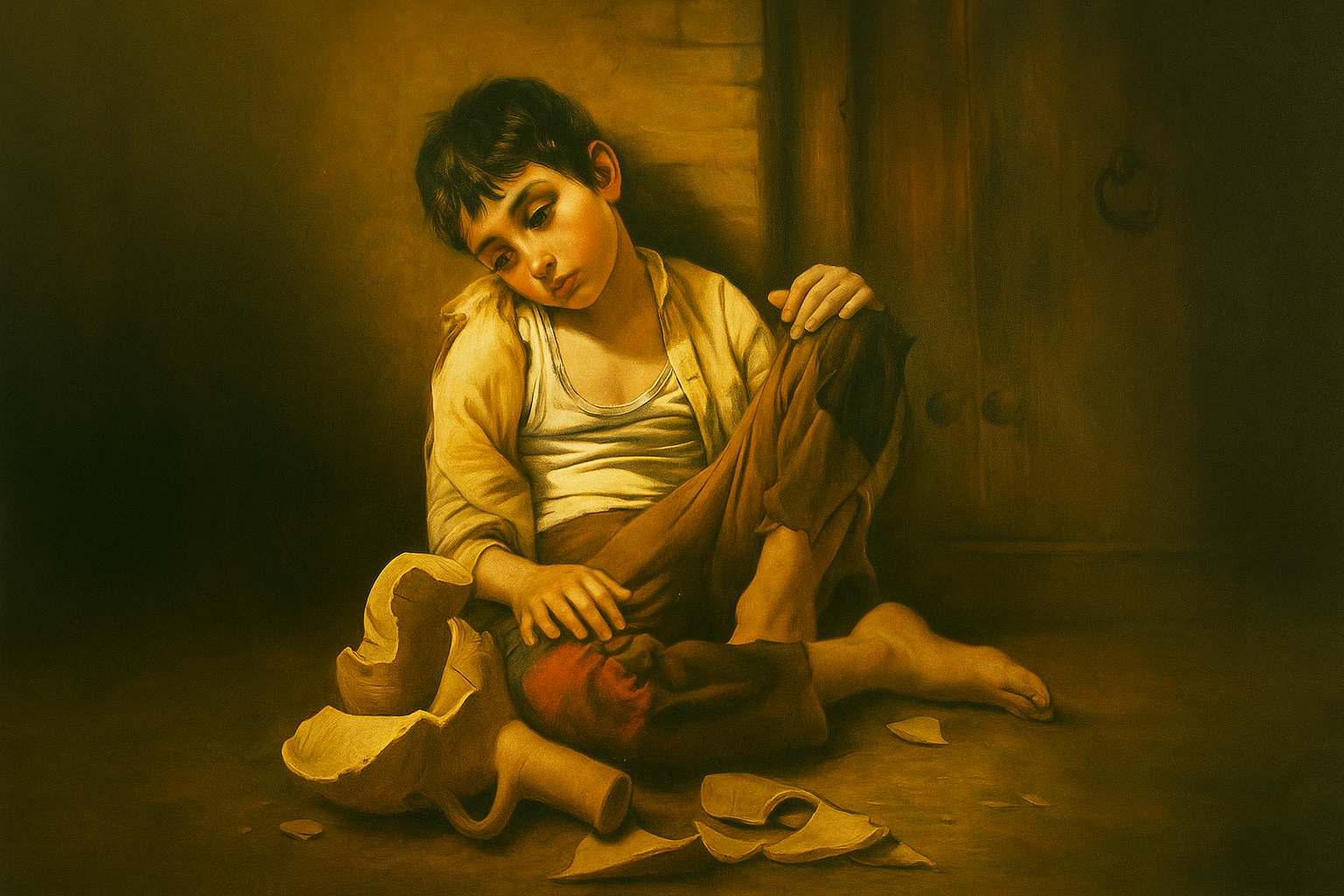 رسالة على حائط صامت