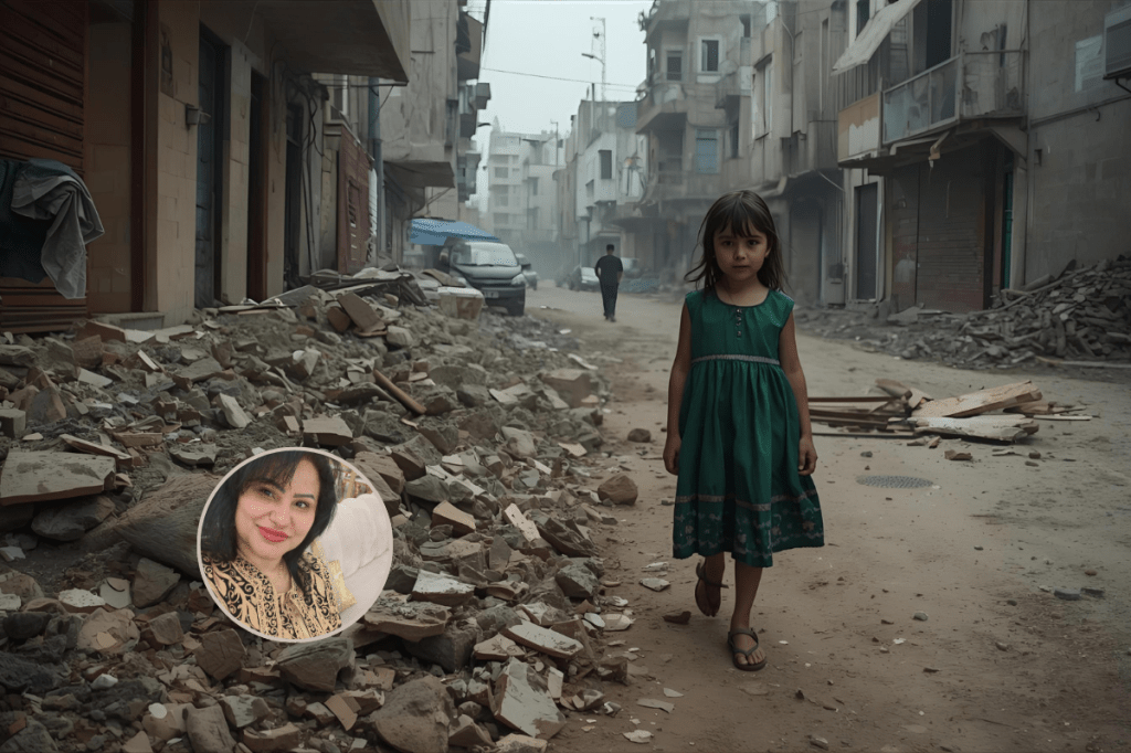 صفحة من مذكّرات طفلة&nbsp;فلسطينية