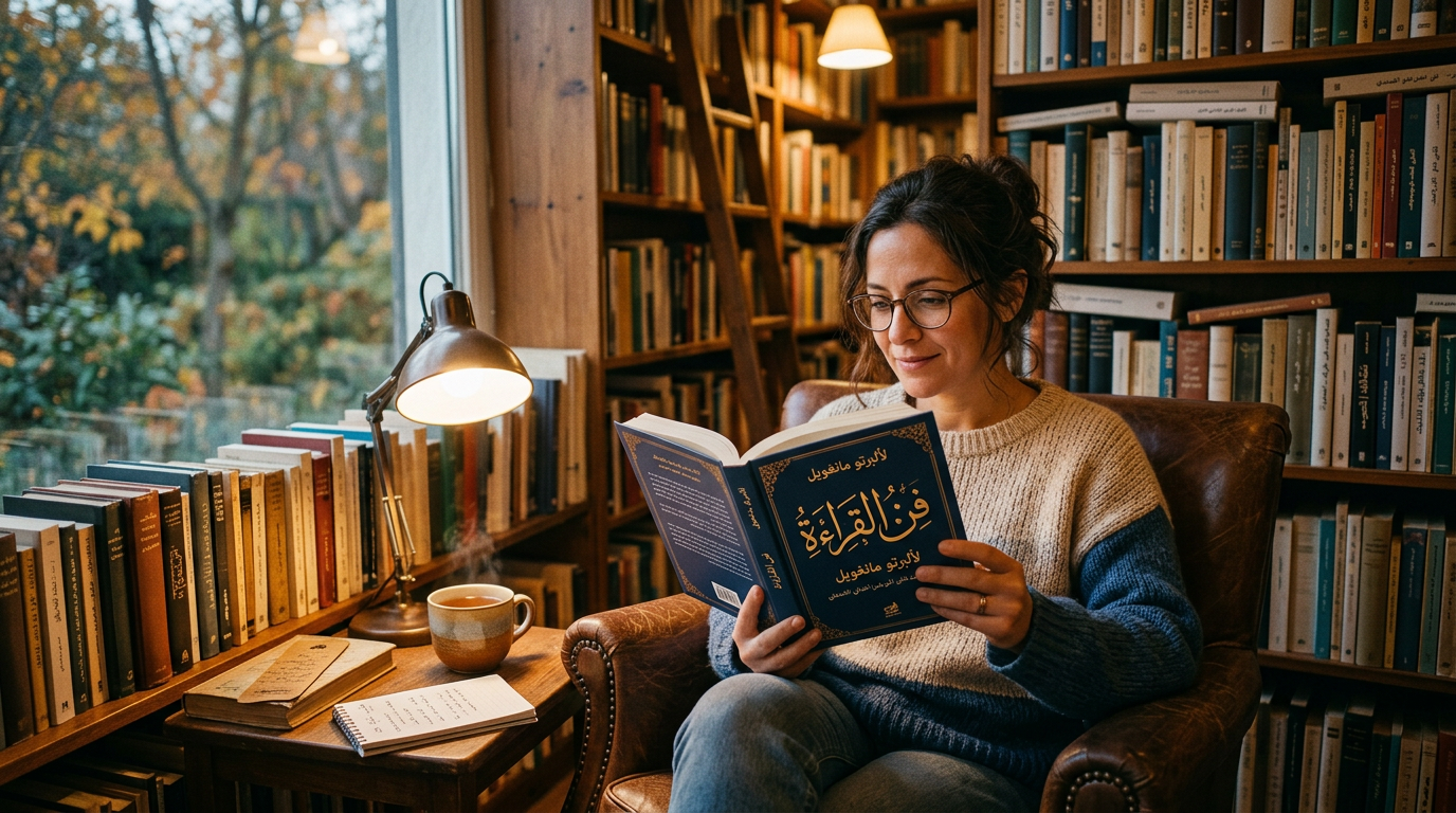 فن القراءة، ألبرتو مانغويل